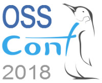 logo 10. ročníka žilinskej konferencie OSSConf – Otvorený softvér vo vzdelávaní, výskume a v IT riešeniach, autori loga: Rudolf Blaško, Peter Štrba