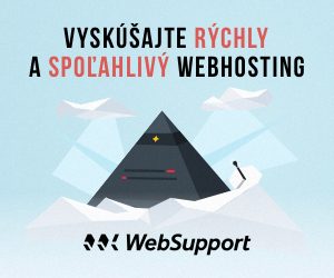 Vyskúšajte aj vy rýchly a spoľahlivý webhosting od WebSupportu