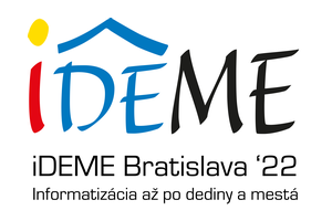Registrácia na 13. ročník odbornej konferencie o informatizácii verejnej správy iDEME 2022